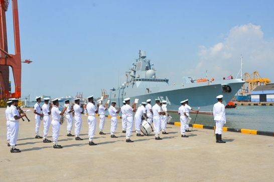 Фрегат «Адмирал Флота Советского Союза Горшков» прибыл на Шри-Ланку
