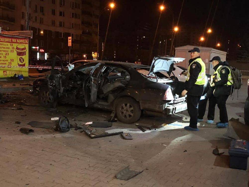 Подрыв автомобиля офицера разведки в Киеве назвали «делом рук Москвы»