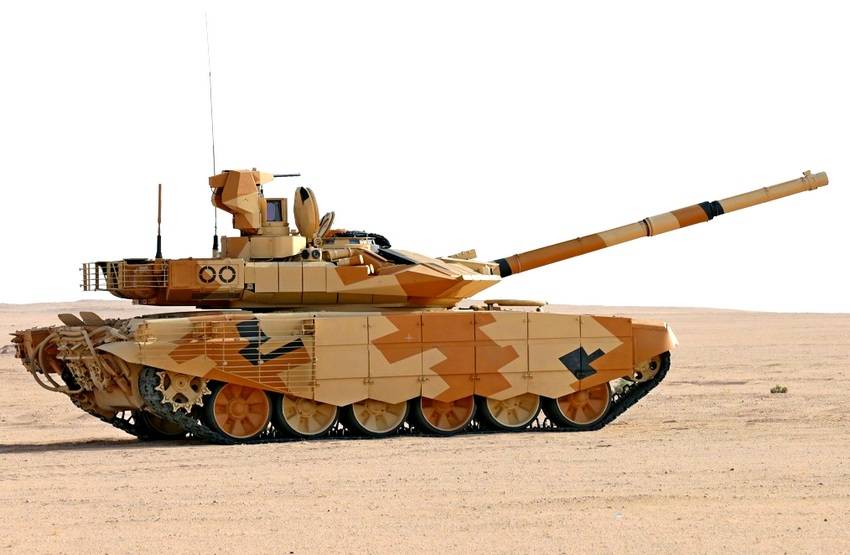 Индия решила купить почти 500 российских танков Т-90МС