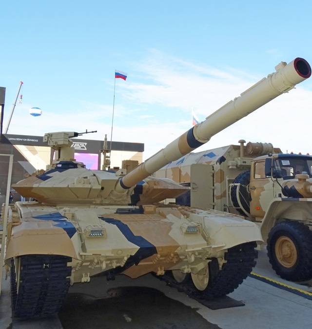 Т-90МС - в Индии: танкисты России будут завидовать еще и индийским коллегам