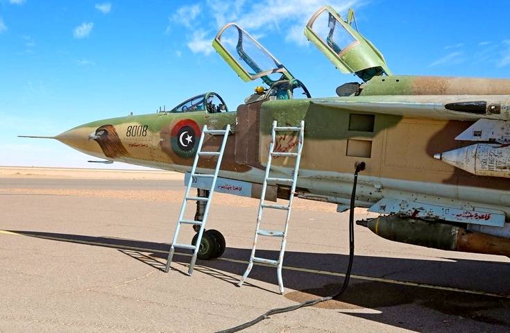 Ливийцы сбили истребитель МиГ-23 армии фельдмаршала Хафтара