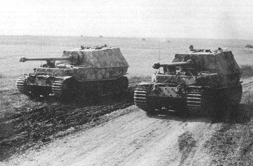 Противотанковые САУ Германии времен войны – Ferdinand