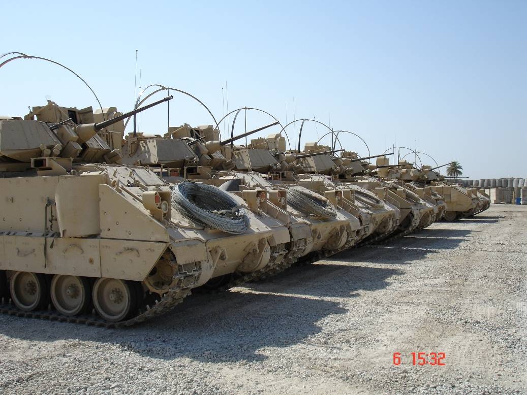 "Три танкиста" в пустыне Ирака