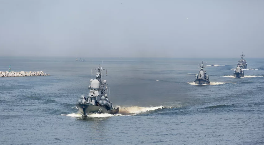 Ударная группа ВМФ России вышла в Балтийское море для сдерживания НАТО