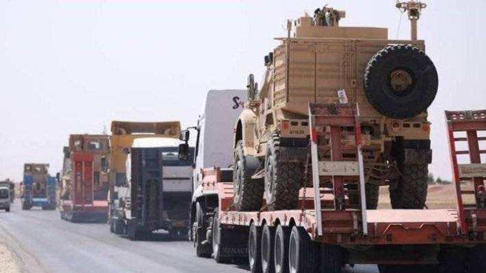 США привезли тонны оружия и военной техники на позиции курдов в Сирии