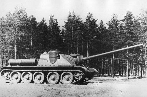 Советские САУ времен войны – СУ-100