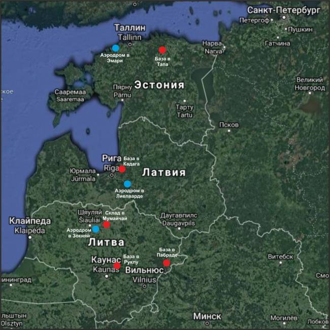 Военные объекты НАТО в Прибалтике и Польши под «колпаком» у России и Беларуси