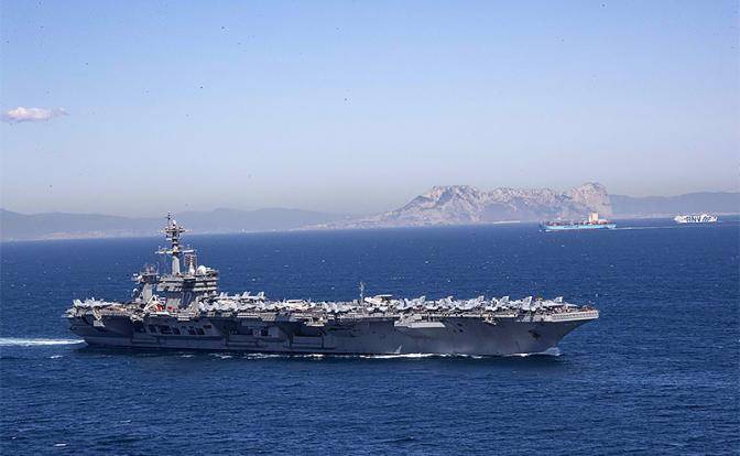Авианосцы США грозят из Средиземноморья, нарываясь на жесткий ответ России