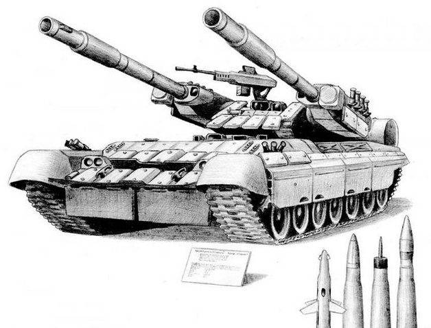 Не фантастика: в СССР мог появиться танк "Тополь" с двумя 152-мм пушками