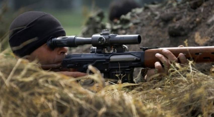 Стрелявшие в дончан снайпера ВСУ подорвались под Донецком на минах «Азова»