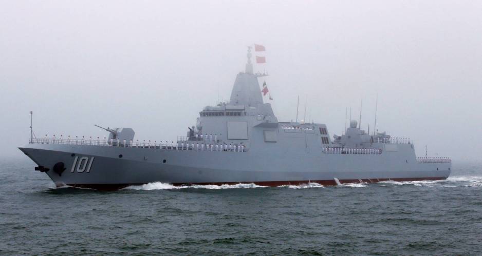 Китайский эсминец объявлен в Пентагоне крейсером