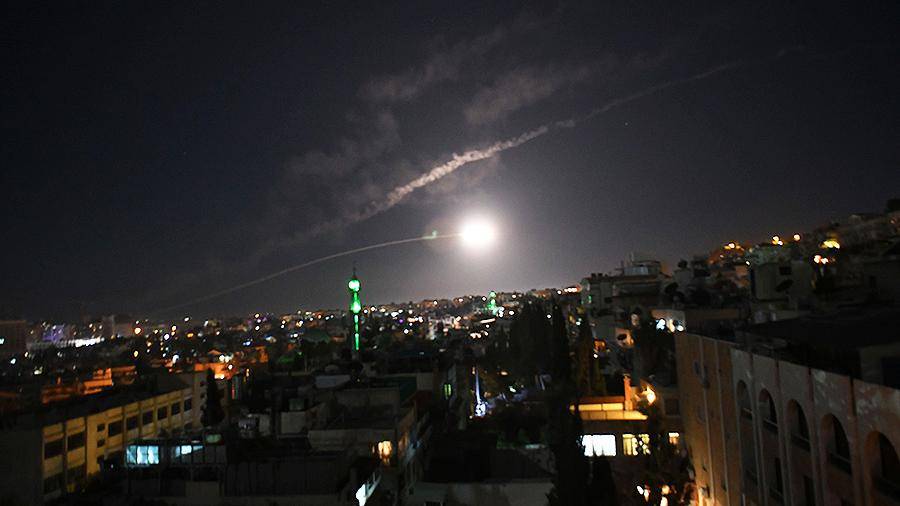 Сирийские силы ПВО отразили удар с воздуха по Дамаску