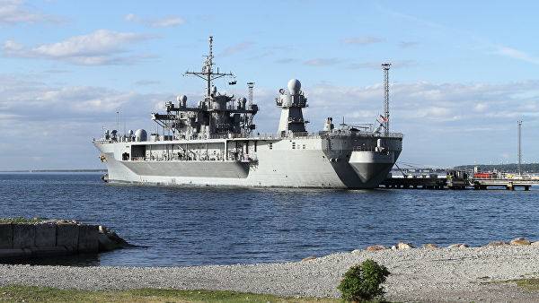 В Балтийское море вошел американский командный корабль USS Mount Whitney
