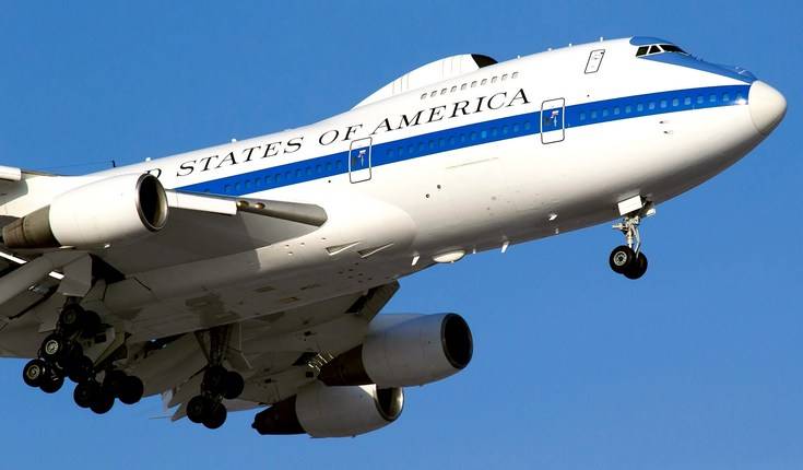 В США показали интерьер «самолета Судного дня»