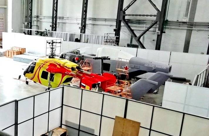 В сеть попало фото первого опытного образца палубного вертолета Ка-65
