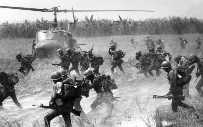 Десантные действия во время агрессивной войны во Вьетнаме
