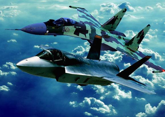 NI восхитился оружием РФ: Су-35 атакует F-35