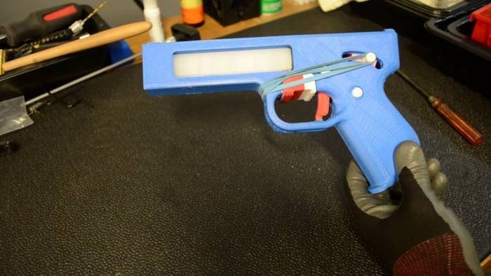 Пистолет на 3D принтере