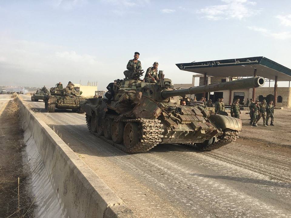 Т-55 с "реактивной броней" выдержал попадание ПТУР в Сирии