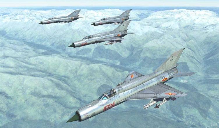 Бои МиГ-21 против американцев
