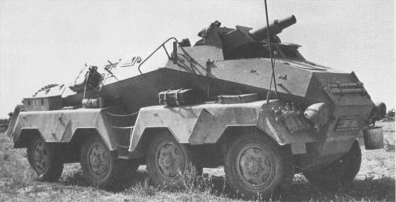 Тяжелые броневики семейства Sd.Kfz. 231 8-Rad