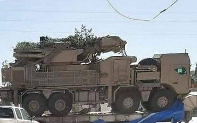 Ливийская национальная армия Хафатра обзавелась "Панцирь-С1"