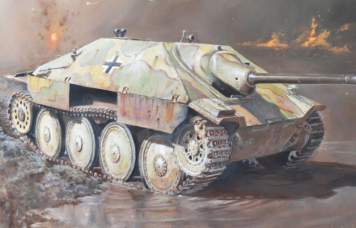 Хетцер - Боевое применение. Jagdpanzer 38(t)