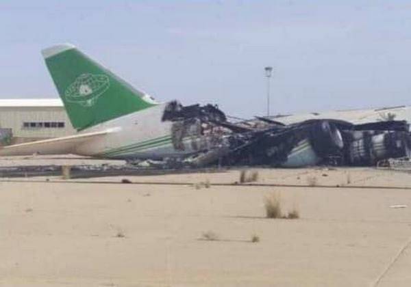 Печальный конец: в аэропорту Триполи артиллерийским ударом уничтожен Ан-124