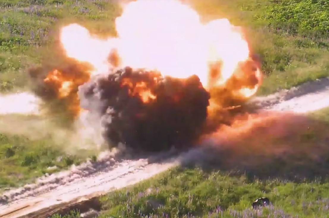 Опубликовано видео первого применения новой ракеты для Ми-28НМ