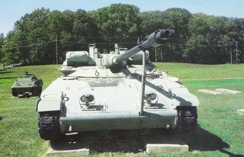 Опытный американский легкий танк Т92