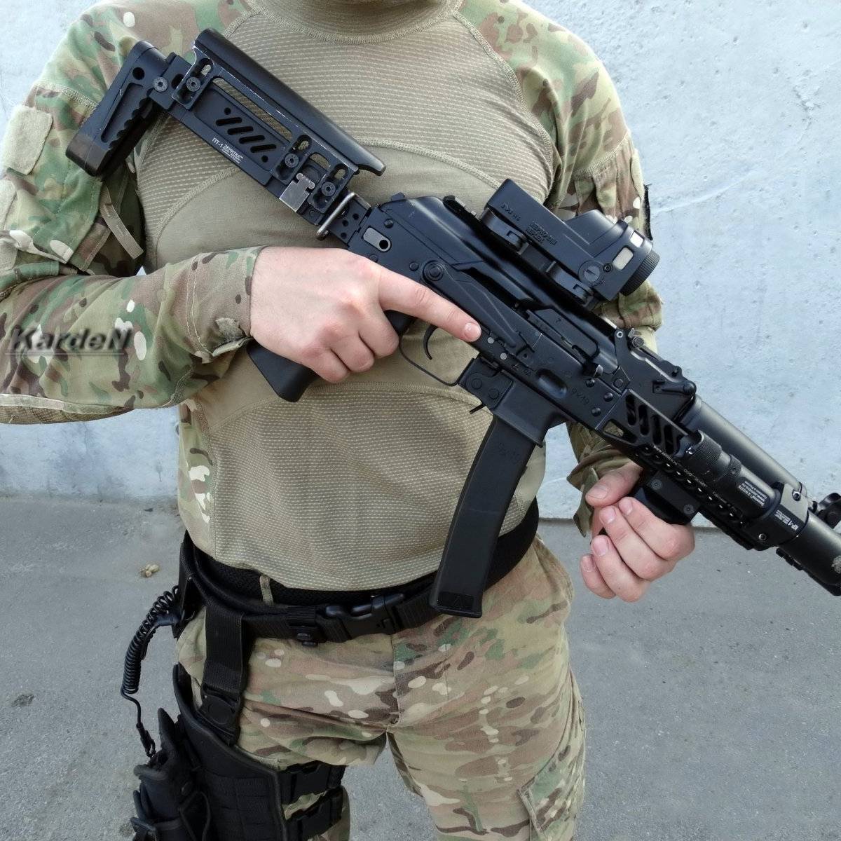 Пистолет-пулемет "Витязь" ПП-19-01