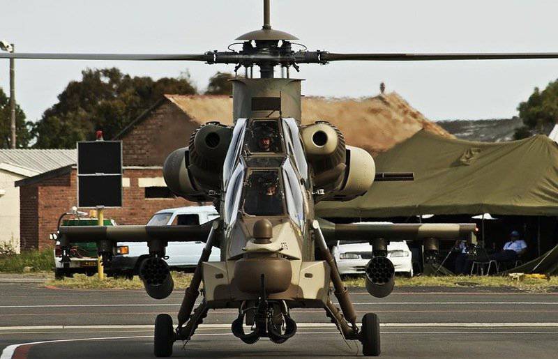 Ударный вертолет Denel AH-2 Rooivalk (ЮАР)