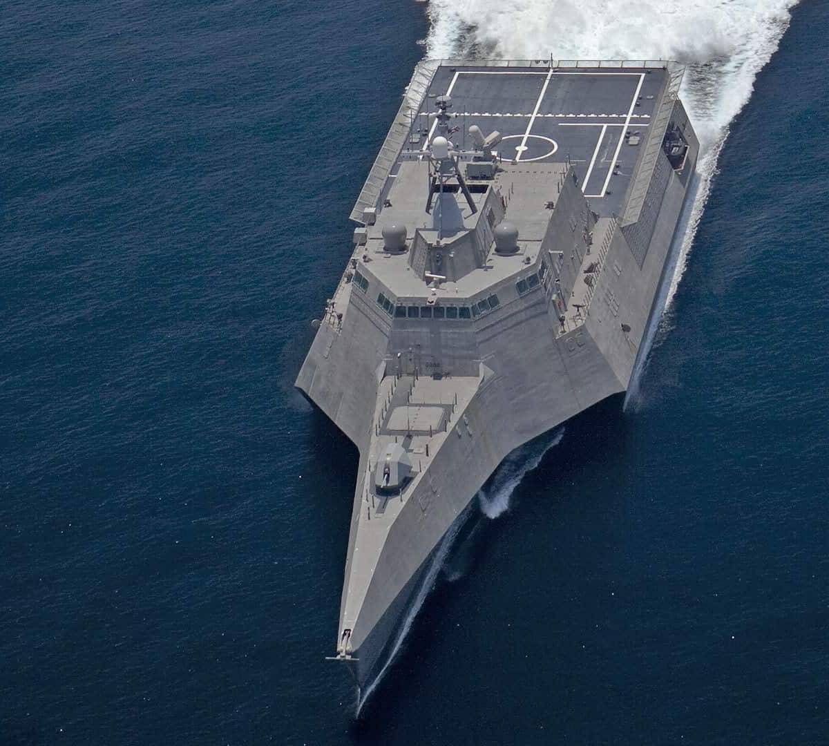 В США спущен на воду корабль USS Oakland