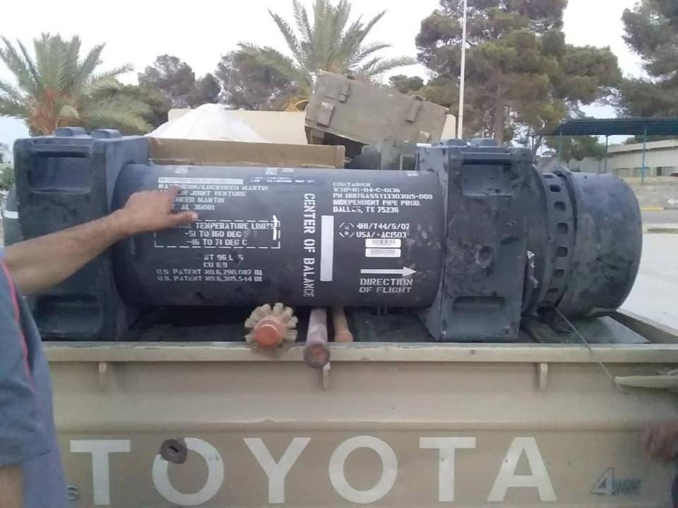 Захваченные в Ливии ПТРК Javeline оказались французскими