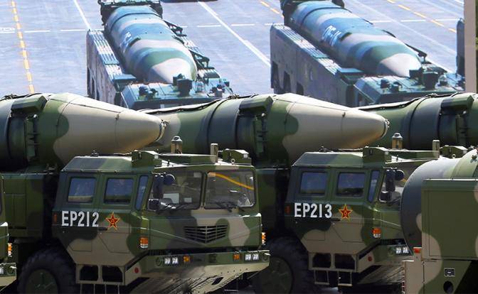 В области новых вооружений КНР и Россия мчатся с гиперзвуковой скоростью