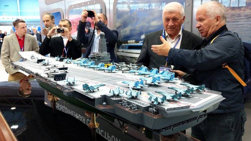 NI раскритиковал планы ВМФ России получить новый авианосец