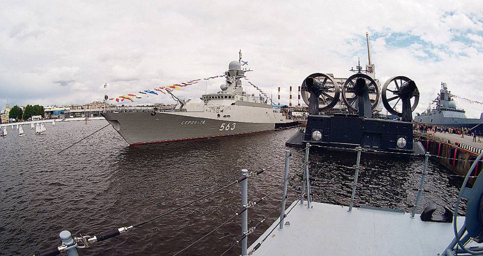 Российский ВМФ в зеркале Финского залива