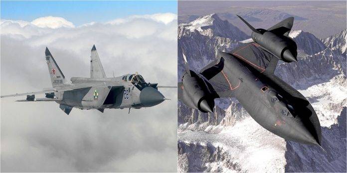 МиГ-25 против SR-71: NI сравнил два самых быстрых самолета своего времени