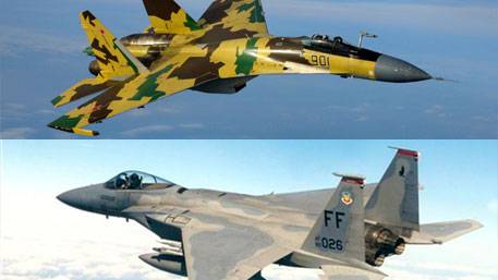 F-15 против Су-35: NI предсказал исход боя «старого орла» с «фланкером» РФ