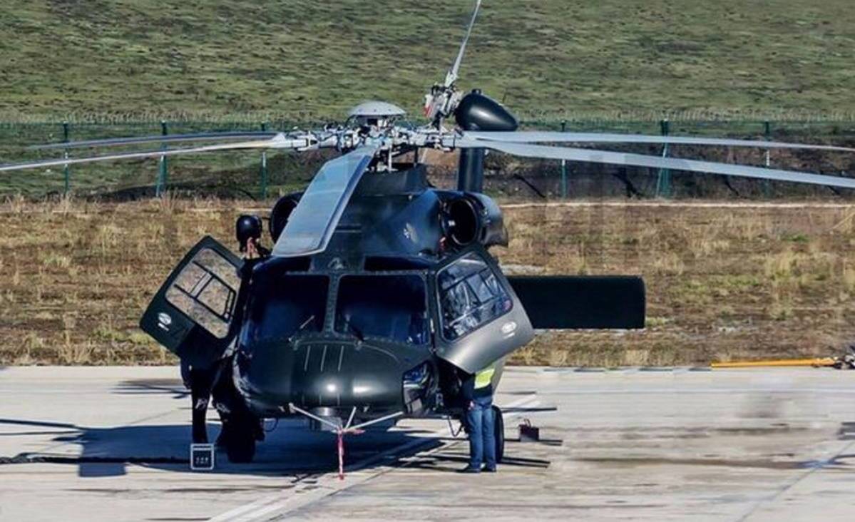 Китай испытывает новый военно-транспортный вертолет