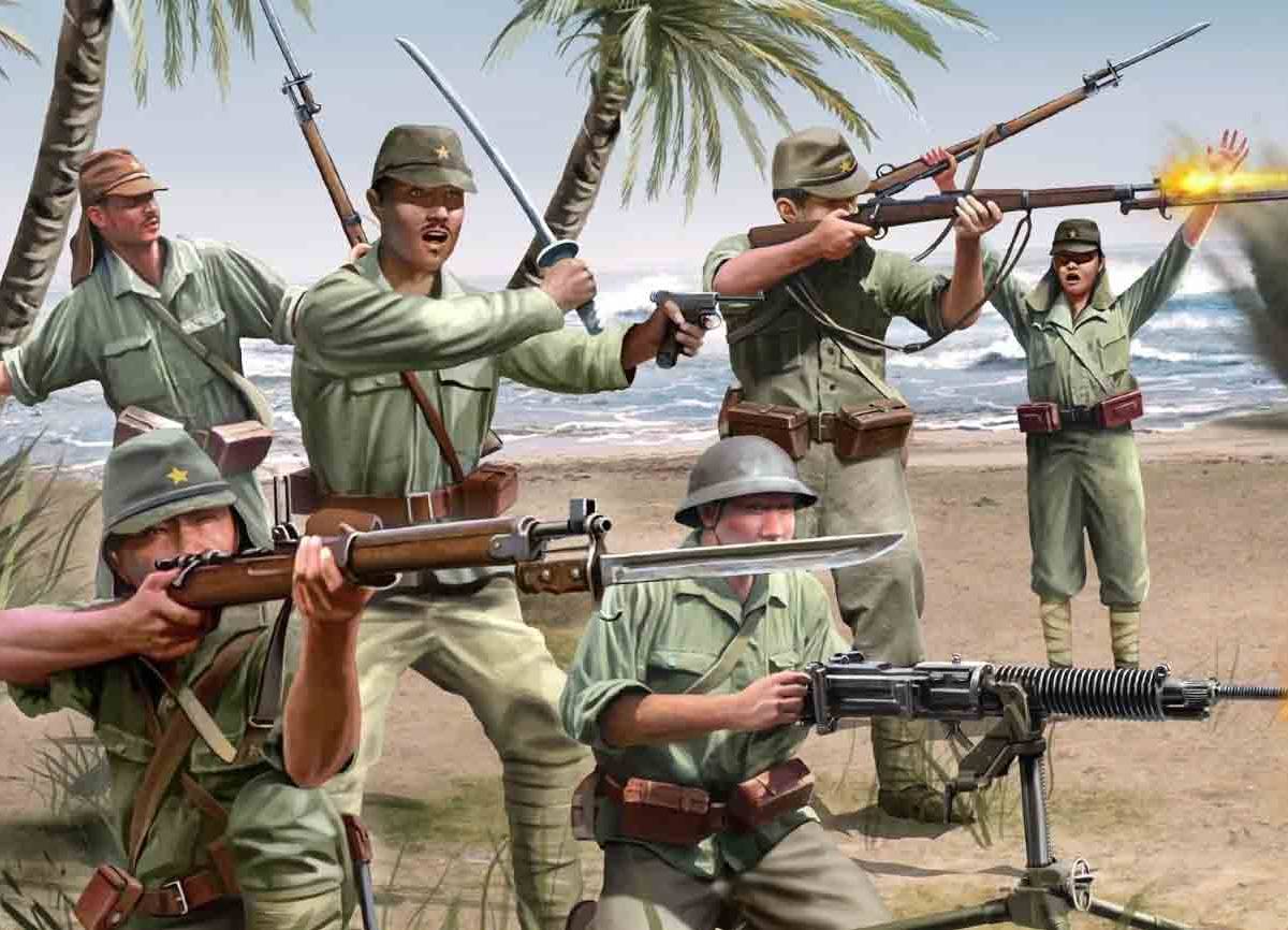 Японская пехота второй мировой войны