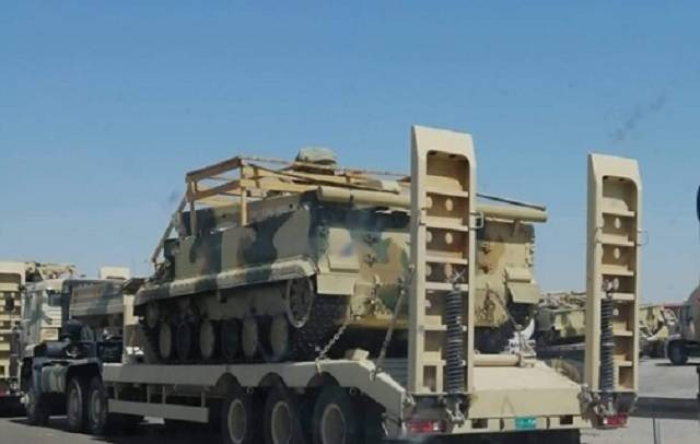Новейшая версия БМП-3М отправлена на Ближний Восток