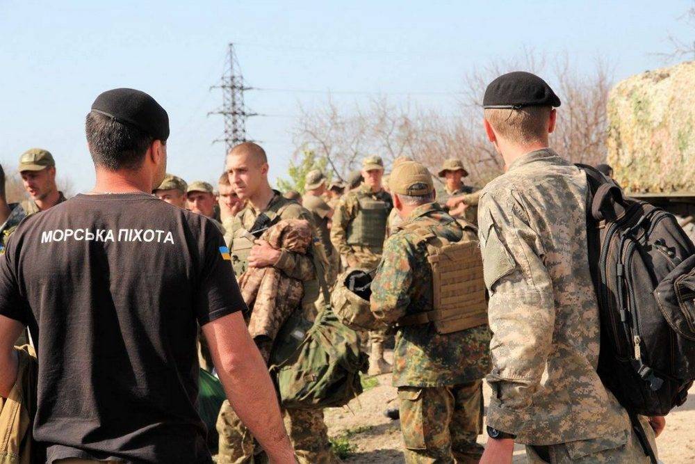 На Донбассе взбунтовалась украинская морская пехота