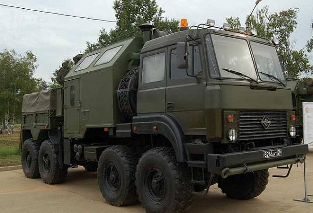 РЭМ-КЛ на колесном шасси "Урал-532362" поступили в подразделения ВВО