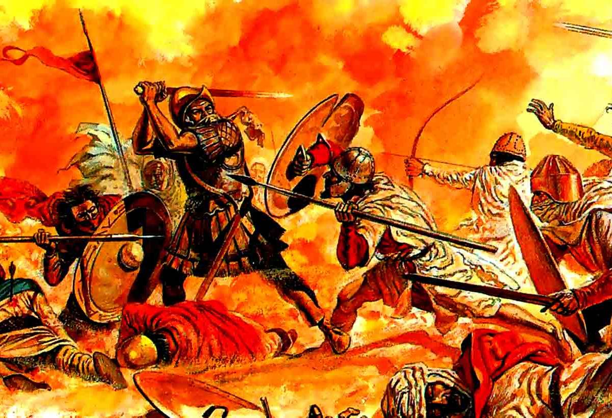 Как древние арабы отбивались от римских  легионов