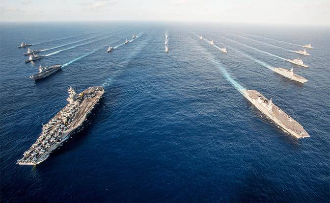 Китай лишил США военно-морского господства