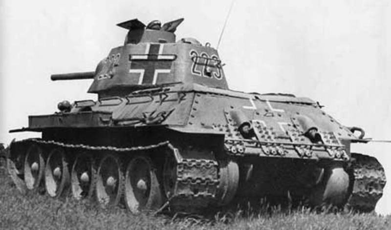 Трофейные танки Т-34 дивизии СС "Дас Райх". Часть 2