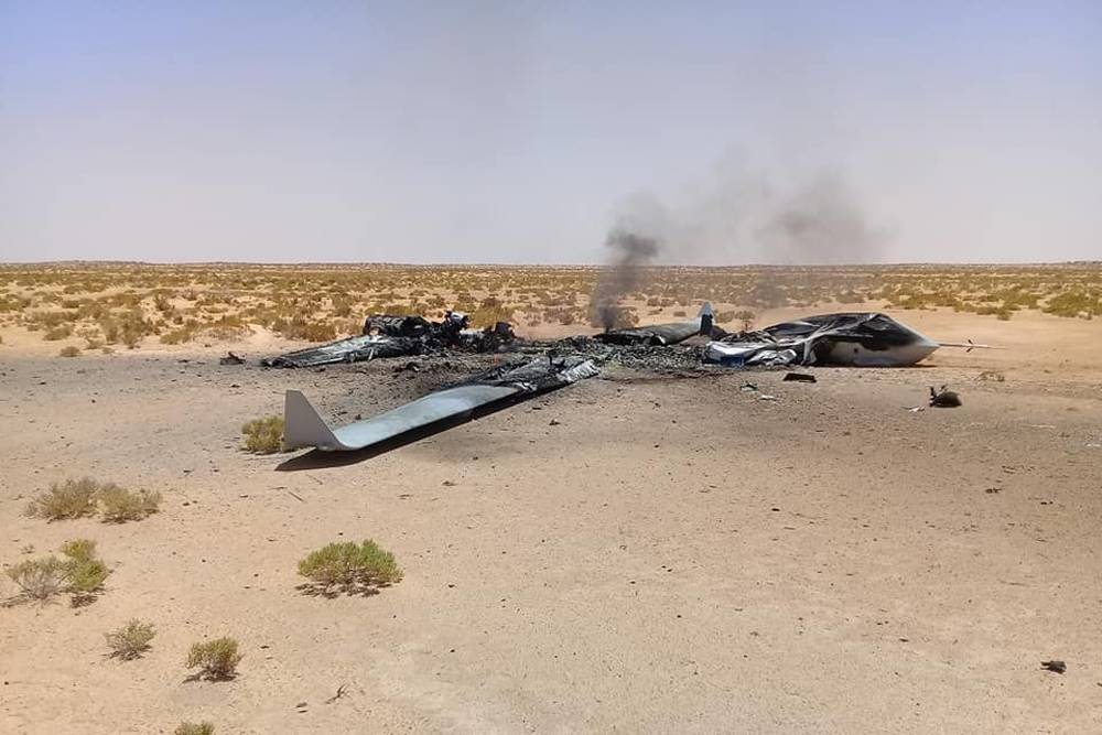 Новый китайский ударный дрон Wing Loong II впервые уничтожен в Ливии