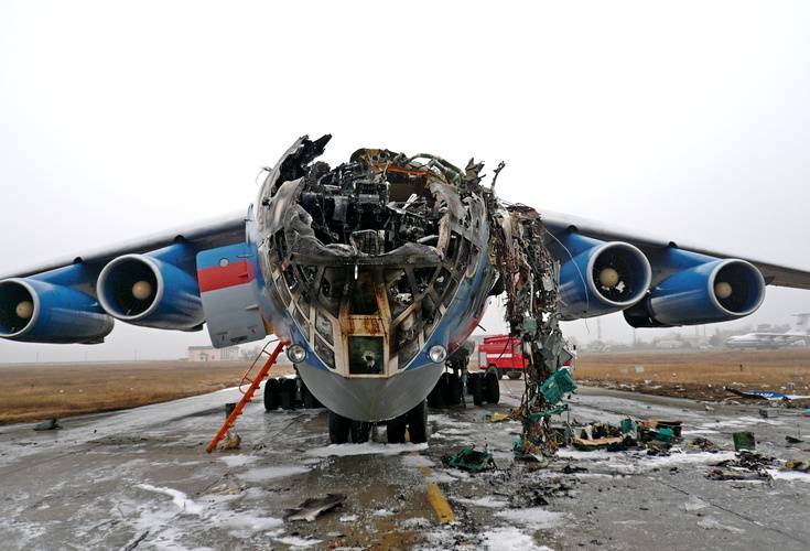 Третий украинский Ил-76, уничтоженный в Ливии, забрал с собой весь экипаж