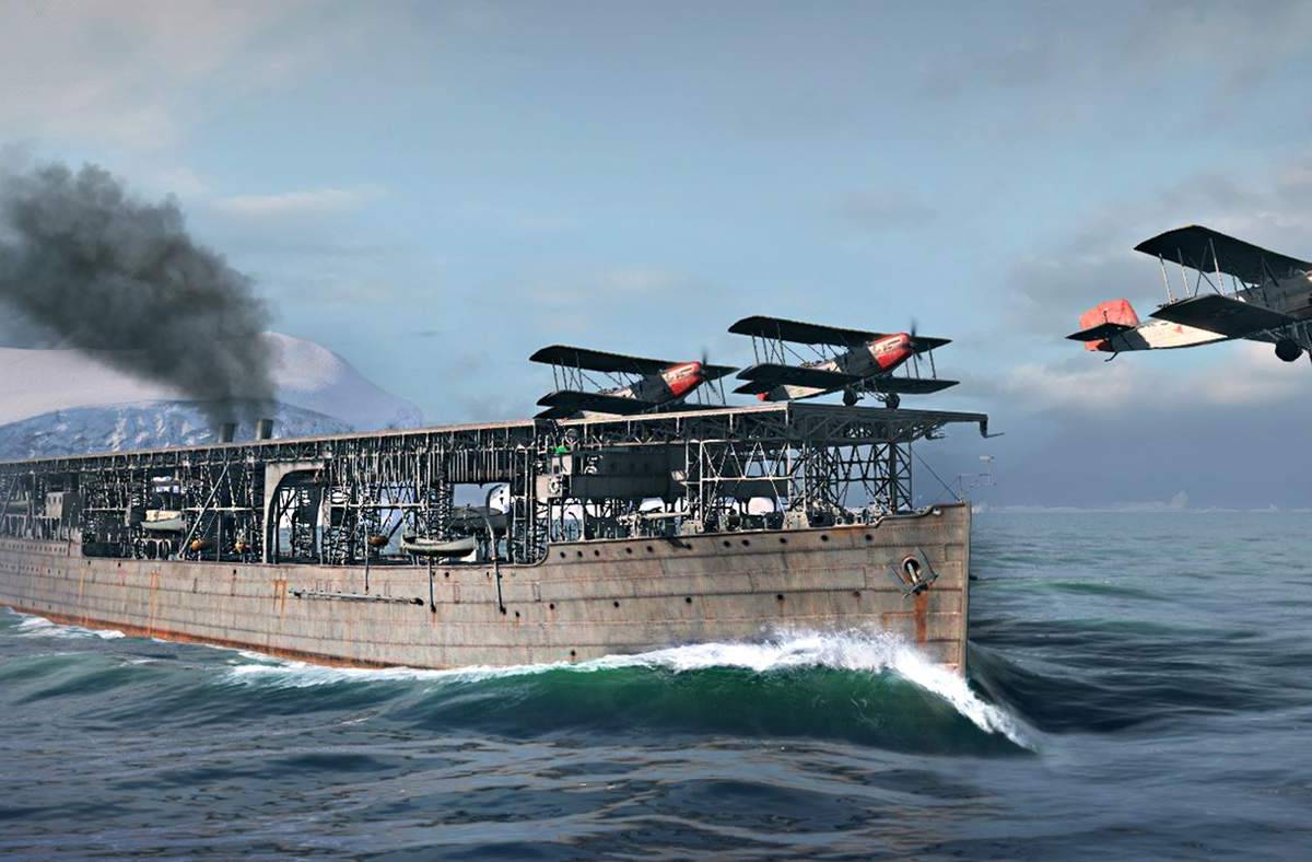 Авианосец «Лэнгли»: первый блин американского флота